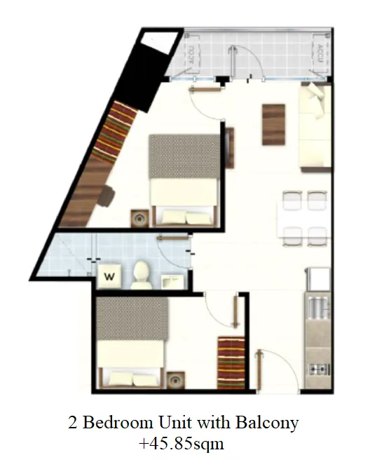 https://manilacondohub-smdc.com/images/properties/light-2/unit-layouts/09 - LIGHT 2 - Type 12 2BR with balcony (+45.85sqm).webp